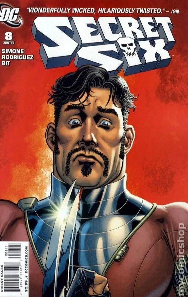 Secret Six #8 VF 2009 Stock Image - Image 1 of 1