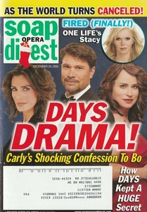 Soap Opera Digest December 29, 2009 Days Drama! A Christmas Story - Picture 1 of 1