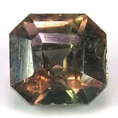 GEMA AXINITA SUBLIME SIN CALEFACCIÓN MADAGASCAR COLOR MARRÓN OSCURO MULTICOLOR - CORTE ESMERALDA Foto 1 de 3