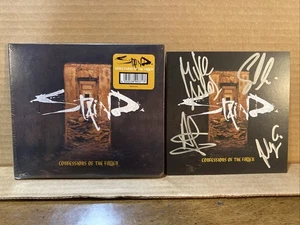 STAIND: CONFESSIONS OF THE FALLED CD W/SIGNED - AUTOGRAPHED ART CARD! NEW SEALED - Picture 1 of 10