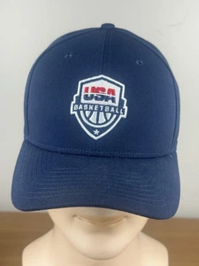 Nike USA Basketball Herren Mütze Kappe blau Olympia DriFit Classic99 verstellbarer Riemen - Bild 1 von 15