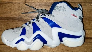 NUOVO Adidas Uomo Taglia 11 CRAZY 8 Grigio Blu Royal IG3737 NUOVO Basket Taglia 11 - Foto 1 di 13