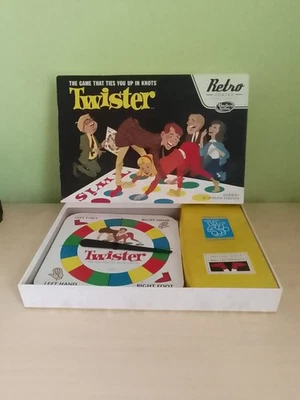 Hasbro Twister Retro Series 2014 Edition In Good Condition with Instructions - Image 1 of 3