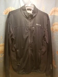 Marmot Men’s Jacket Black Full Zip RN #79448 CA #32277 Size Large Running Jacket - Picture 1 of 6