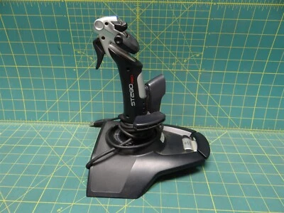 Saitek ST290 Wired Programmable Joystick with Throttle Black/ Silver - Image 1 of 4