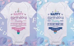 Happy Birthday Daddy, Happy Birthday Shirt, Happy Birthday Dad Bodysuit, Husband - Picture 1 of 6