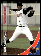 2006 Grandstand Yakima Bears Cesar Valdez Yakima Bears #31