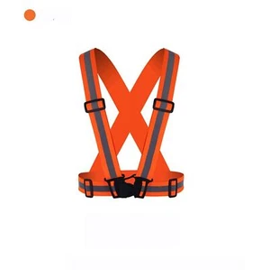 Motorcycle Safety Vest Reflector Accident Sports Luminous Neon - Picture 1 of 2