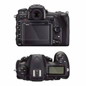 2 Sets HD Screen Protector f/ Nikon D850 D500 LCD Monitor & Top Control Panel - Picture 1 of 6