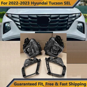 Front LED Headlight Lamp Replacement For 2022 2024 Hyundai Tucson SEL Pair - Bild 1 von 12