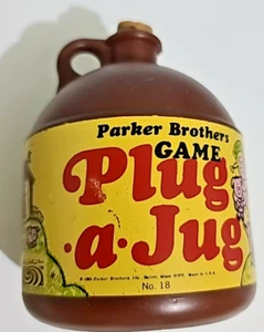 Juego PLUG-A-JUG 1969 Parker Brothers #18 ~ jarra de whisky con corcho ~ EE. UU. - Imagen 1 de 7