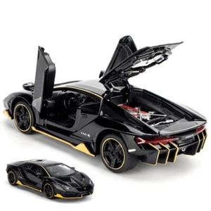 1:32 Lamborghini Centenario LP770-4 Diecast Model Car Boys Toys Glossy Black - Picture 1 of 9