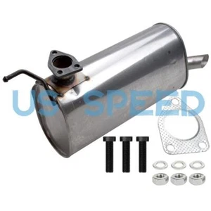 Muffler with Single Tail For Mitsubishi Outlander 2.4L 2014 2015 2016 2017 2018 - Picture 1 of 7