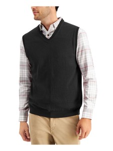 Regular Size 3XL Vest Sweaters for Men 