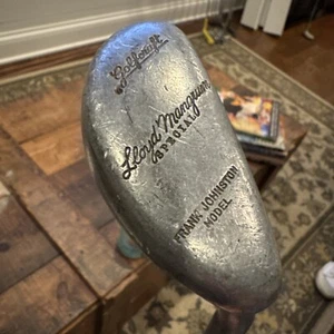 Golfcraft Lloyd Mangrum Special Frank Johnston Model Putter Leather Grip 35.5” - Picture 1 of 13