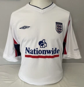 Maglia Calcio Allenamento Inghilterra Vintage 2002/03 Adulti XXL Umbro B773 - Foto 1 di 7