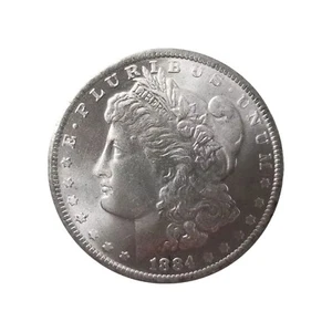 1884 S Morgan Silver Dollar $1 BU Brilliant ,Uncirculated Condition - Picture 1 of 9