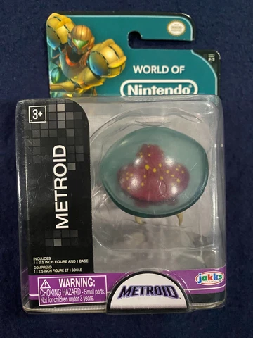 WORLD OF NINTENDO METROID FIGURE 2.5" Limited Edition Collectable Jakks Pacific Cover