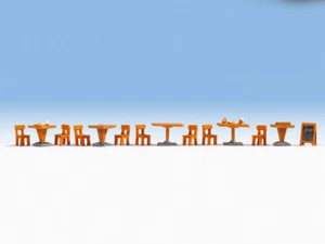 HO Scale Accessories - 14822 - Restaurant Accessories - Picture 1 of 1