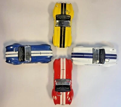 KINSMART Kingsmart 1965 Shelby Cobra 427 S/C die-cast metal model car 1:32 - pull back op