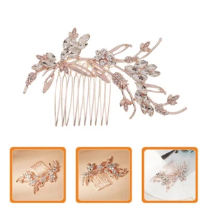 Kopfschmuck Braut Haar Seitenkamm Hochzeit Kopfschmuck Brautjungfer Haarschmuck - Bild 1 von 10