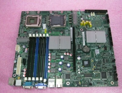Intel S5000VCL D41874-603 Quad-core LGA771 Chipset 5000P Server Motherboard  - Image 1 of 4