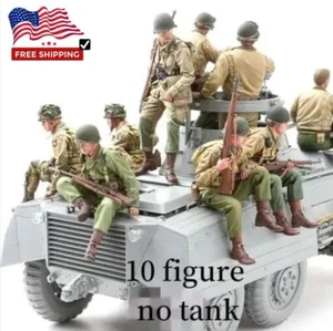 1/16 Resin Model Figure Tank Crew 10 soldiers Big Set Hobby Collectibles Toys - Picture 1 of 5
