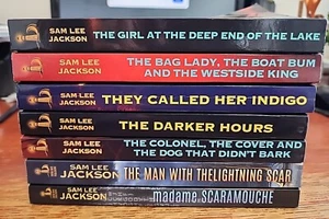 Menge 7 Bücher von Sam Lee Jackson, Jackson Blackhawk Mysteries 1, 2-8 sehr gut - Bild 1 von 15