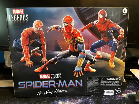 *** MARVEL LEGENDS SPIDER-MAN NO WAY HOME 3 PACK MISB  EXCLUSIVE NEW *** Cover
