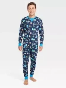 Wondershop Men's Hanukkah Lions Pajama 2-Piece Set Cotton Size XXL NEW - Picture 1 of 4
