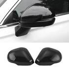 For Honda CRV CR-V 2023-2024 Glossy Black Rear View Mirror Cap Cover Trim 2Pcs