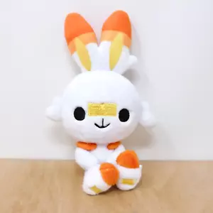 Peluche officielle Pokemon Center 2020 - Scorbunny Mini Pokedoll peluche Japon 5" - Photo 1/5