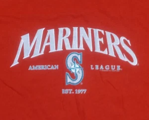 vintage Seattle Mariners Baseball t-shirt NEW Seahawks kraken sounders sonics - Picture 1 of 5
