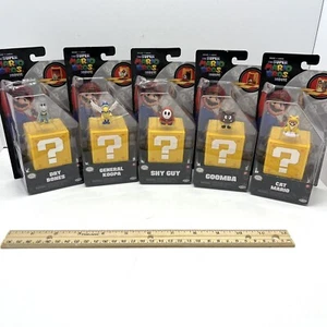 NEW The Super Mario Bros Movie 1" Mini Figures Wave 2 Set Of 5 Characters - Picture 1 of 10