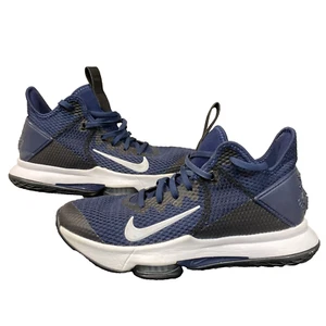 Nike LeBron Witness 4 Mens Shoes Sneakers Size Adult 7 CV4004-401 Navy - Picture 1 of 11
