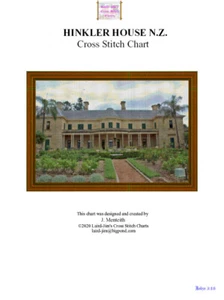 HINKLER HOUSE N.Z. - cross stitch chart - Picture 1 of 3
