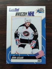 John LeClair Eurotel OG NAGANO 98 rare card from Slovakia