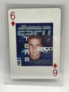 RARE 1999 ESPN the Magazine Peyton Manning 6 of diamonds Employee Playing Card - Bild 1 von 2