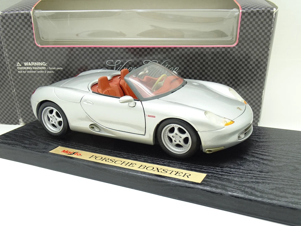 Maisto 1/18 - Porsche Boxster 986 Argento - Immagine 1 di 1