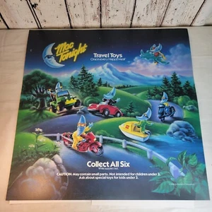 1988 McDonalds Mac Tonight Travel Toys Translite/Ad/Sign/Display 21,5x21,5 - Bild 1 von 6