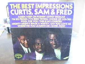 The Best Impressions Curtis, Sam & Fred - 1970 Import Buddha Records VG+ $12.95 - Imagen 1 de 3