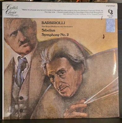 Barbirolli Royal Philharmonic ‎Sibelius Symphony No. 2 in D LP PMC 7008 Sealed!! - Image 1 of 2