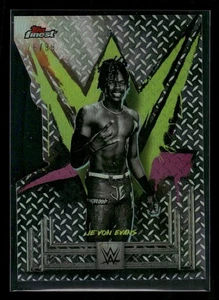 2025 Topps Finest WWE Je'von Evans #15 Die-Cut Refractor /99 - Bild 1 von 2