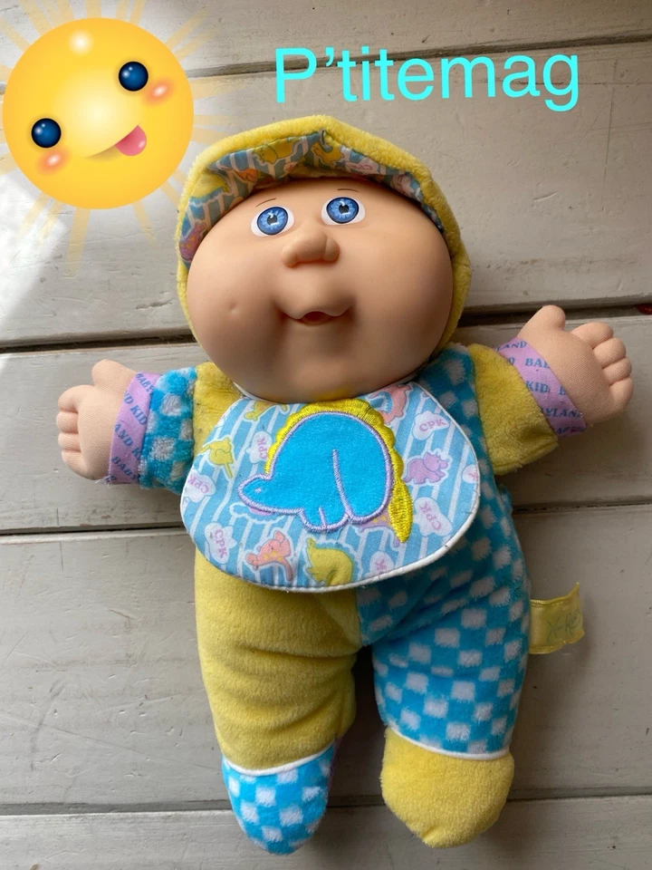 Ancienne poupée Patouf Poupon,bebe,Cabbage patch Babyland Xavier Roberts 1988 - Photo 1/4