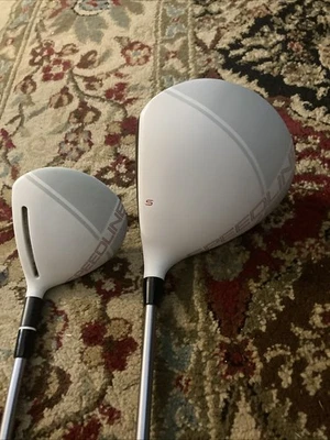 Driver RH Adams Super S y 3 empuñaduras flexibles rígidas de madera nuevas excelente estado Foto 1 de 4