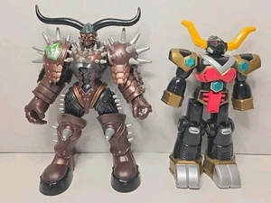 Lote de figuras Power Rangers Lost Galaxy Barbarax Villain + Torozord Bull Zord... - Imagen 1 de 10