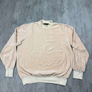 VTG 70S ARTHURS COURT NEW YORK ATHLETIC CLUB NYAC VELOUR PULLOVER SWEATER M - Picture 1 of 5