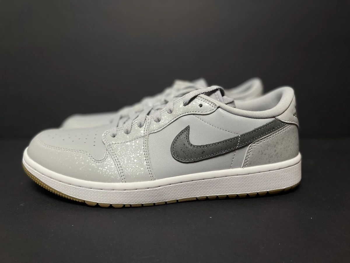 NIKE エアジョーダン１LOW G □ “Wolf Grey Gum” NIKE AIR JORDAN 1 LOW GOLF☆WOLF GREY/GUM (Nike/シューズ