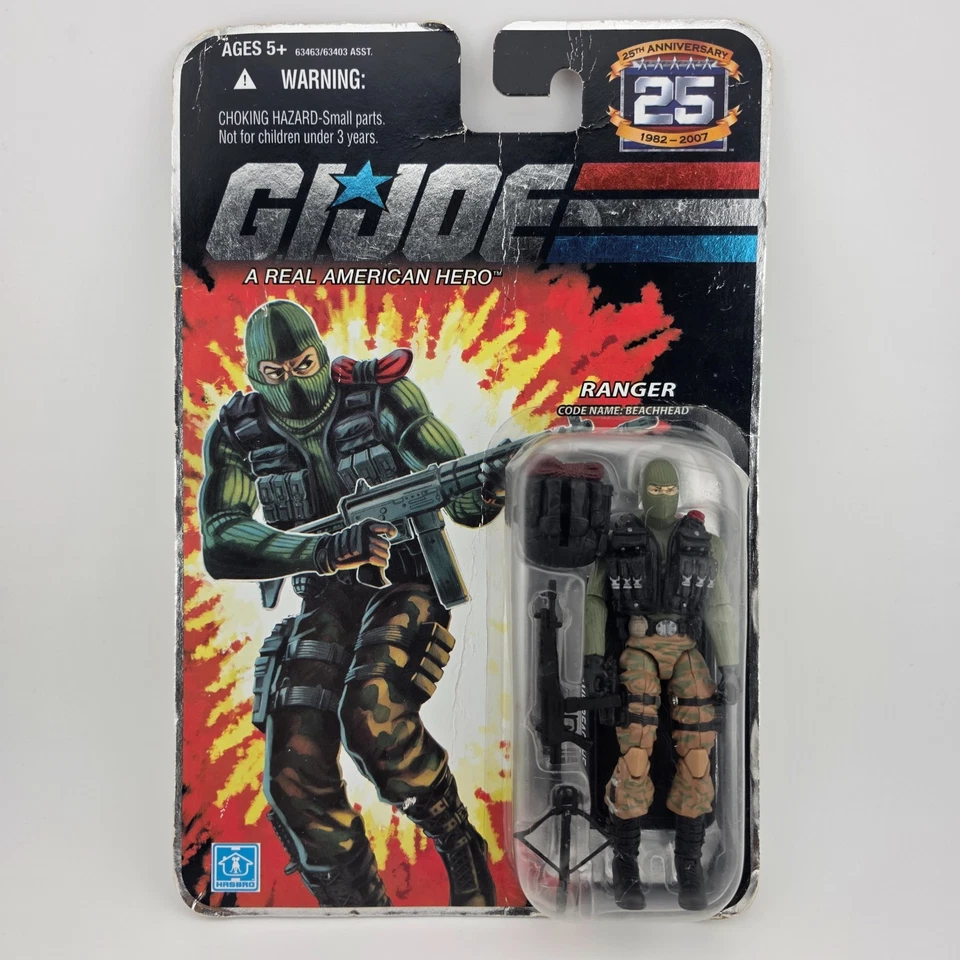 Hasbro G.I. 2007 Figura de acción Joe: A Real American Hero Ranger Beachhead NUEVO Foto 1 de 4