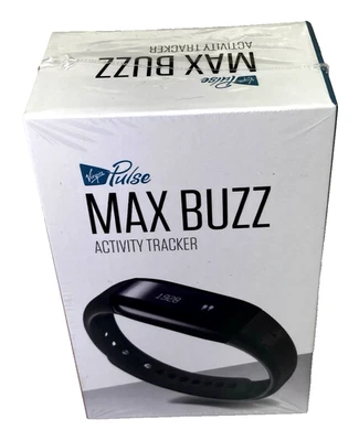 Virgin Pulse, Max Buzz Activity Tracker,  VP-T001, Black, New, Sealed, Free Ship - Image 1 of 4